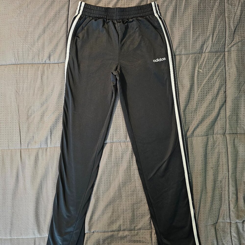 adidas Black 3 Essential Stripe Pants